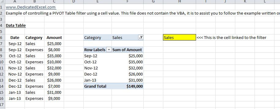 how-to-filter-excel-pivot-table-using-vba-excel-tutorials