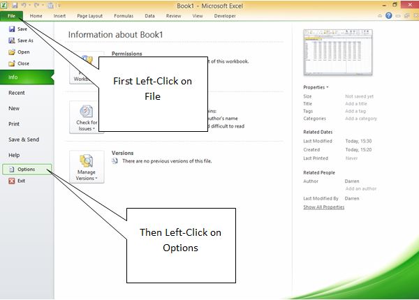 How To Remove Page 1 In Excel File