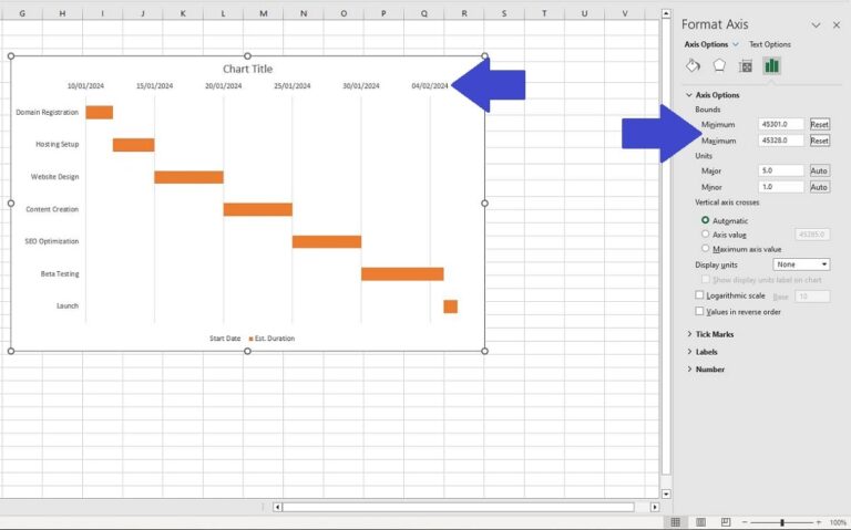 How To Create A Gantt Chart In Excel Dedicated Excel