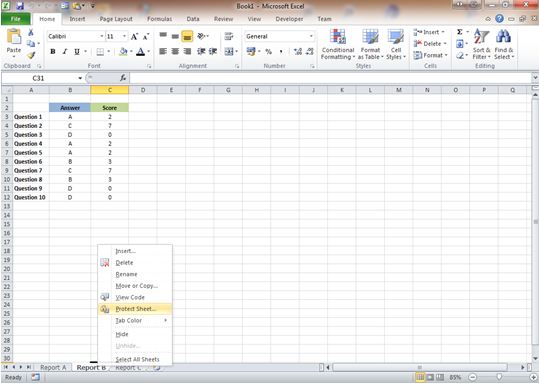 Protect Cells and Formulas in Excel