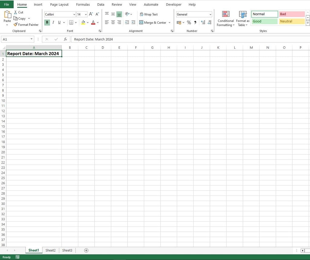 link cells on different worksheets in Excel