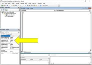 Beginners Guide to the Excel Visual Basic Editor