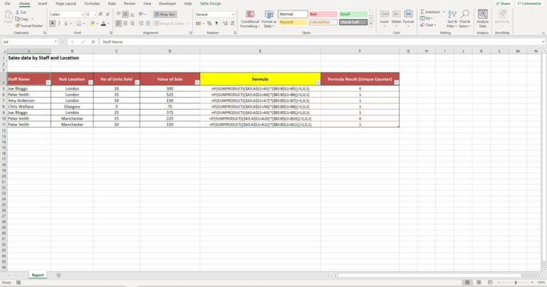 count-unique-records-in-a-pivot-table