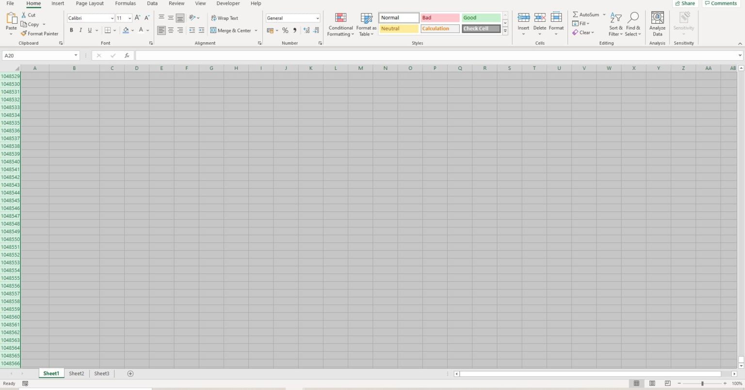 Why is my Excel spreadsheet so large? Dedicated Excel