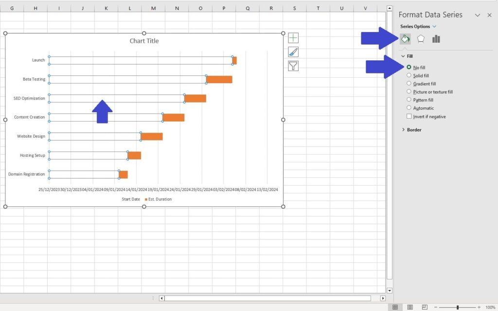 How to Create a Gantt Chart in Excel