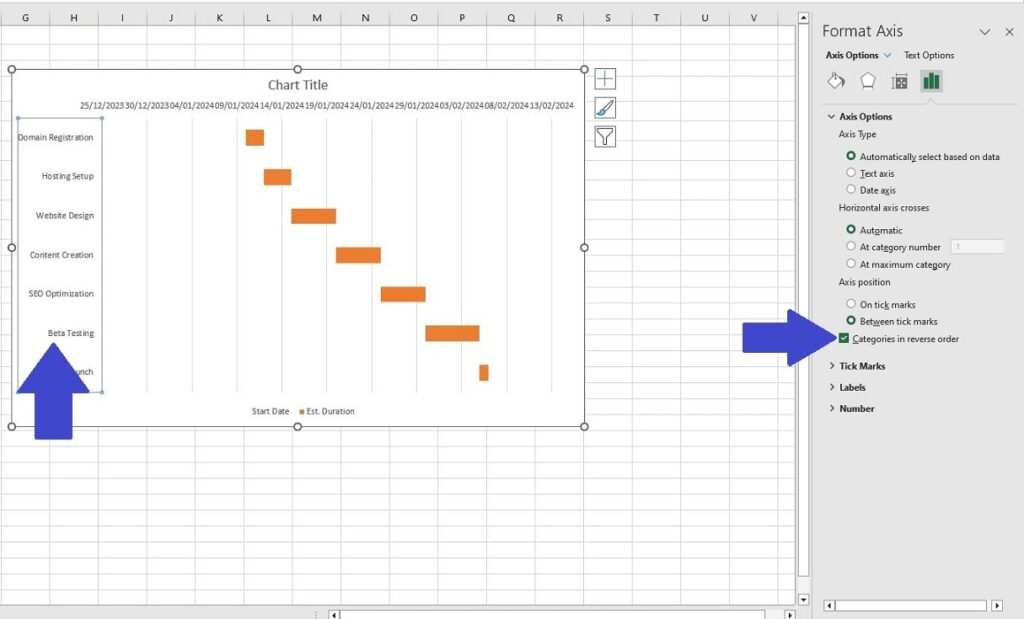 How to Create a Gantt Chart in Excel