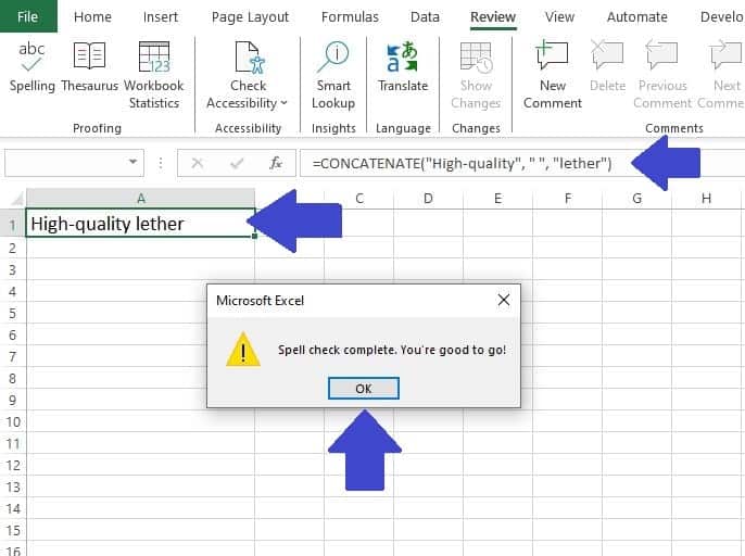 Mastering Spell Check in Excel