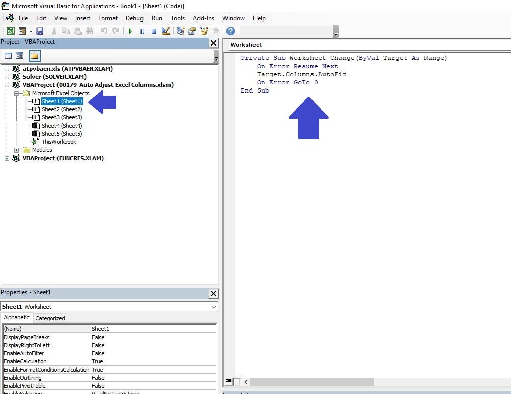 How to Make Excel Columns Autofit Your Data