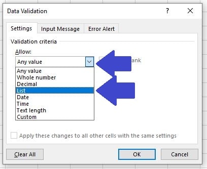 How to Use Data Validation in Excel