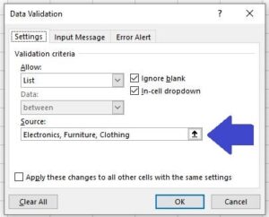 How to Use Data Validation in Excel | Dedicated Excel