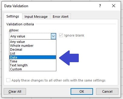 How to Use Data Validation in Excel