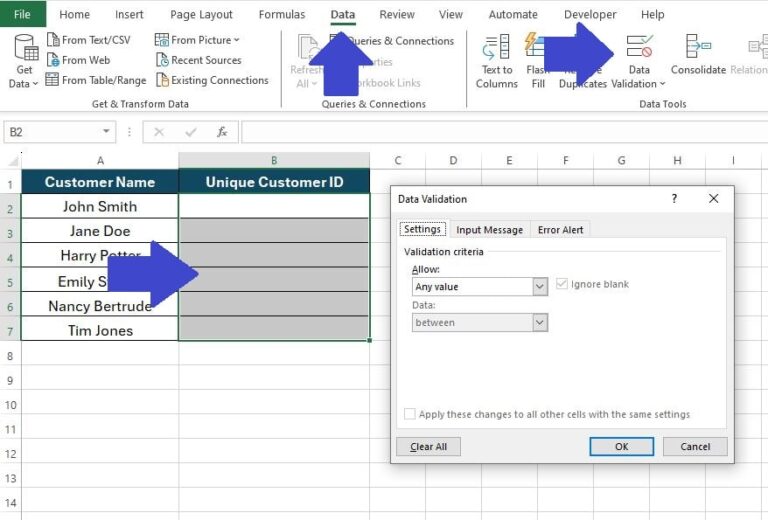 How to Use Data Validation in Excel | Dedicated Excel